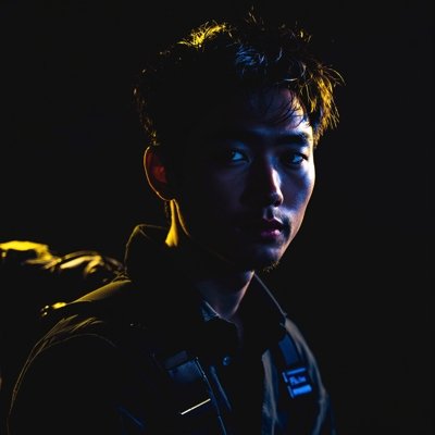 陈默头像,背着摄影机的年轻导演